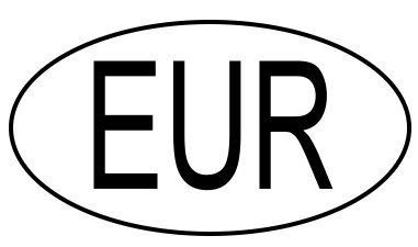 Euro Zeichen auf einer Euro Palette